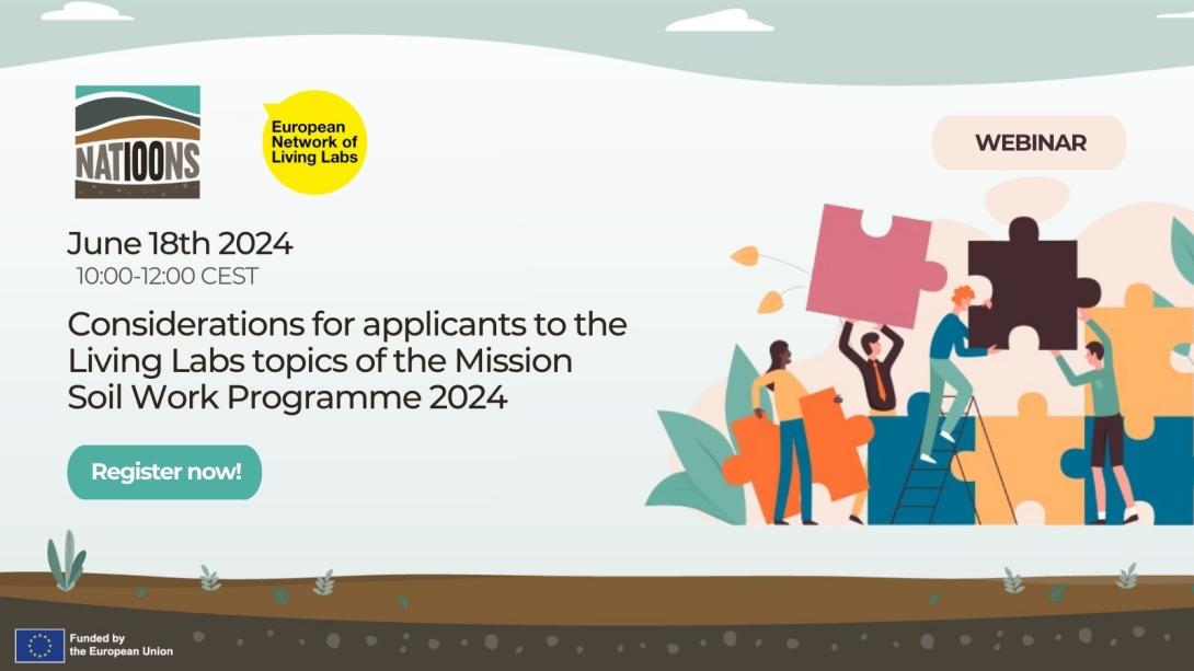 Considerations for applicants to the Living Labs topics of the Mission Soil Work Programme 2024