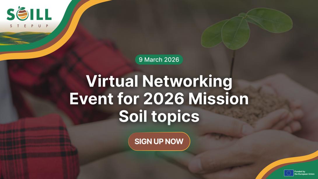 banner Virtual Networking event for 2026 Mission Soil topics